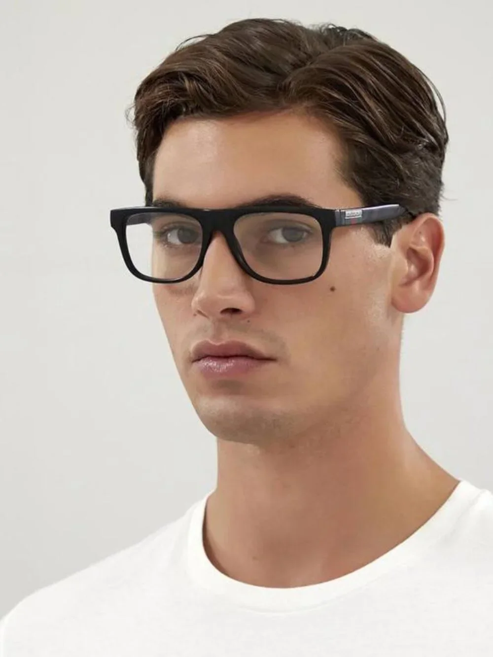 Gucci GG1117O 005 Square Eyeglasses - Transparent Green 56mm